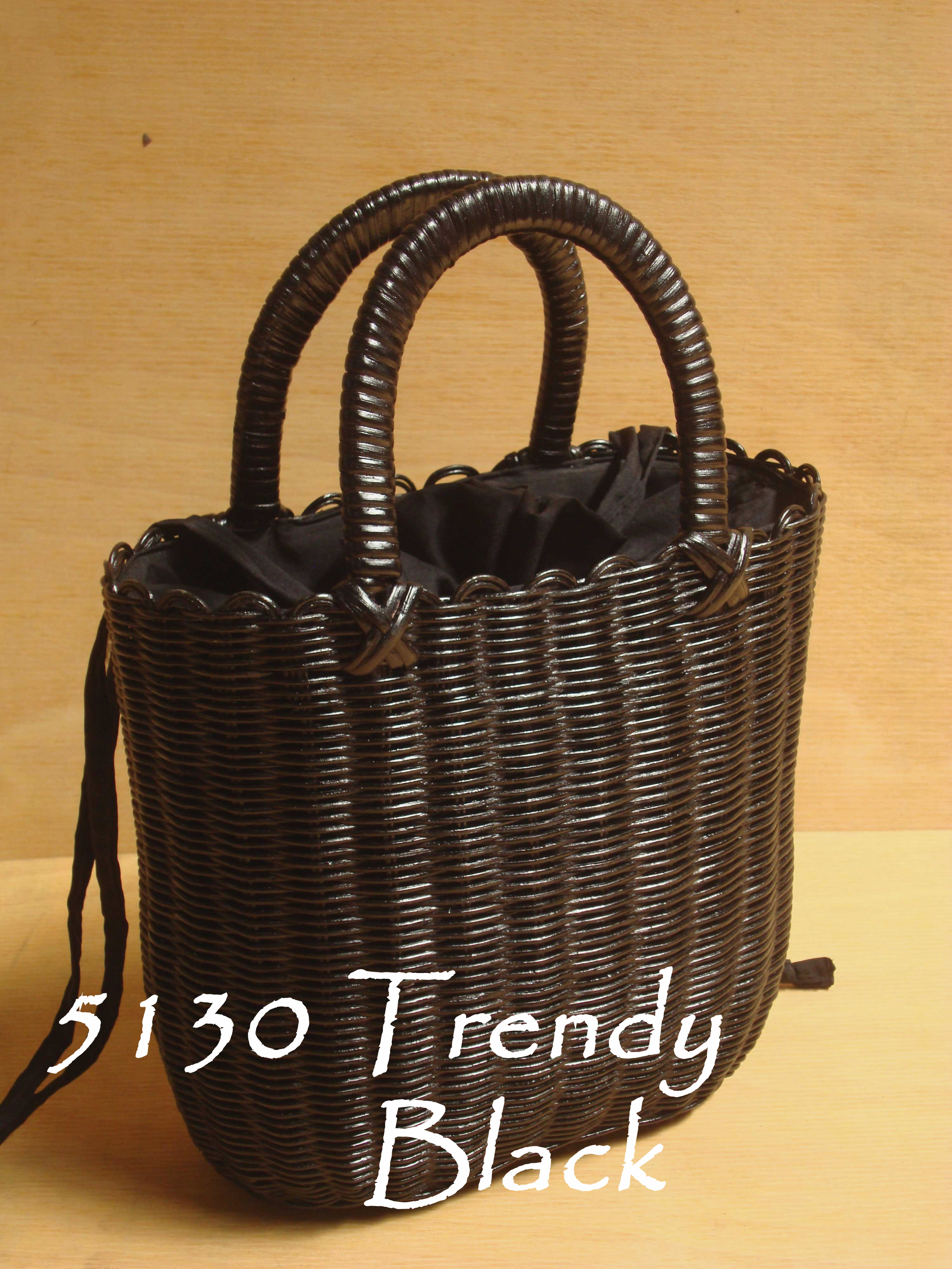 plastic rattan bag