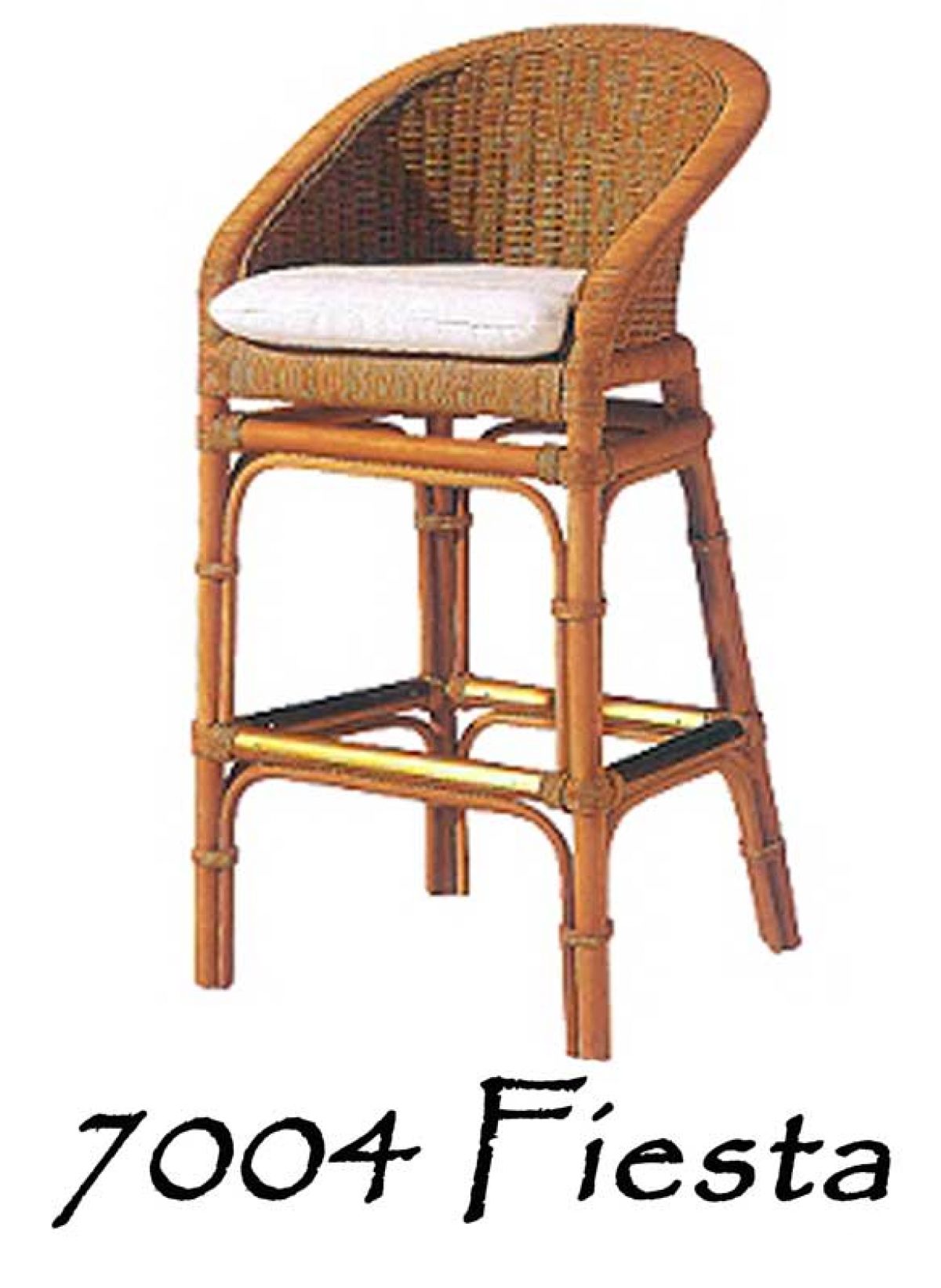 барные кресла из ротанга