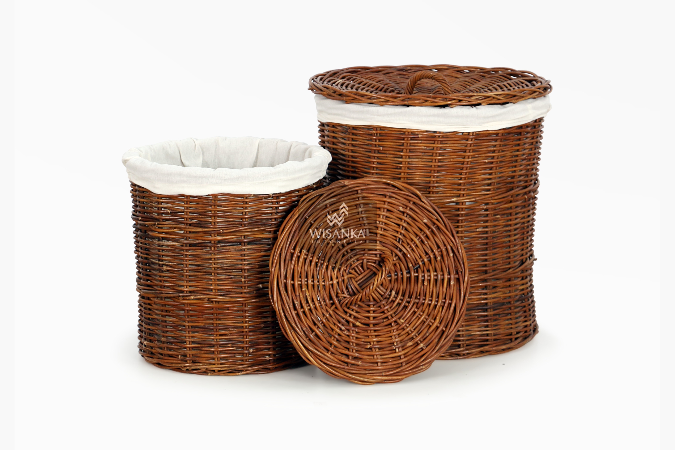 Rattan Basketry | Wicker Basketry | Woven Basketry | Laundry Basket